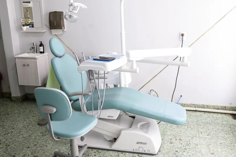 Sillón odontológico del consultorio