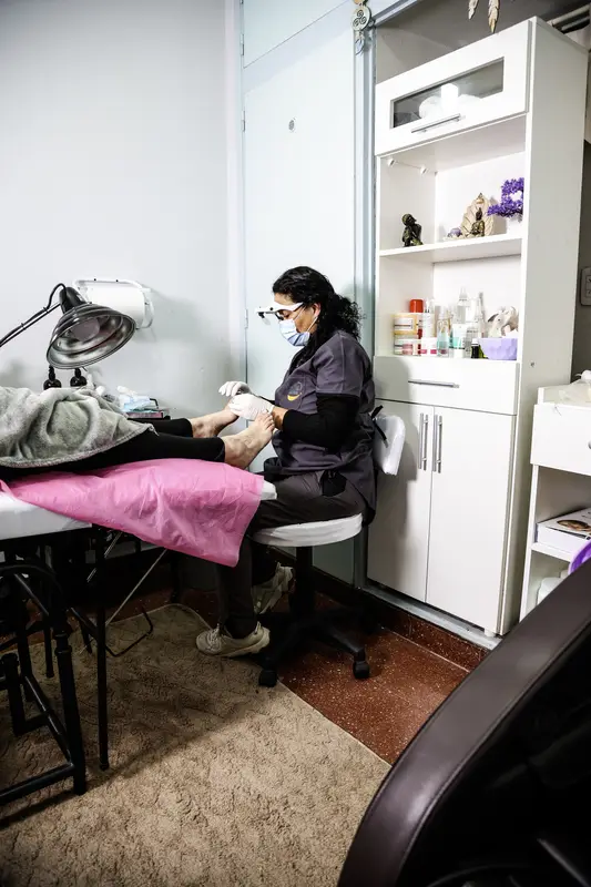 Atención de podología